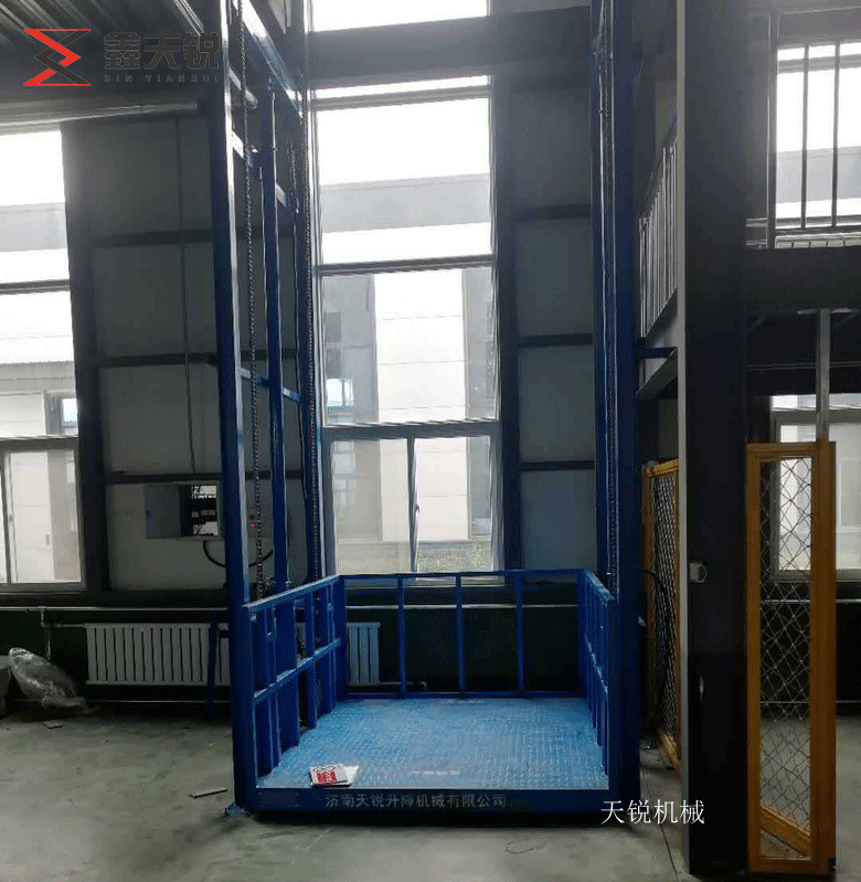 江门导轨式升降机验收合格